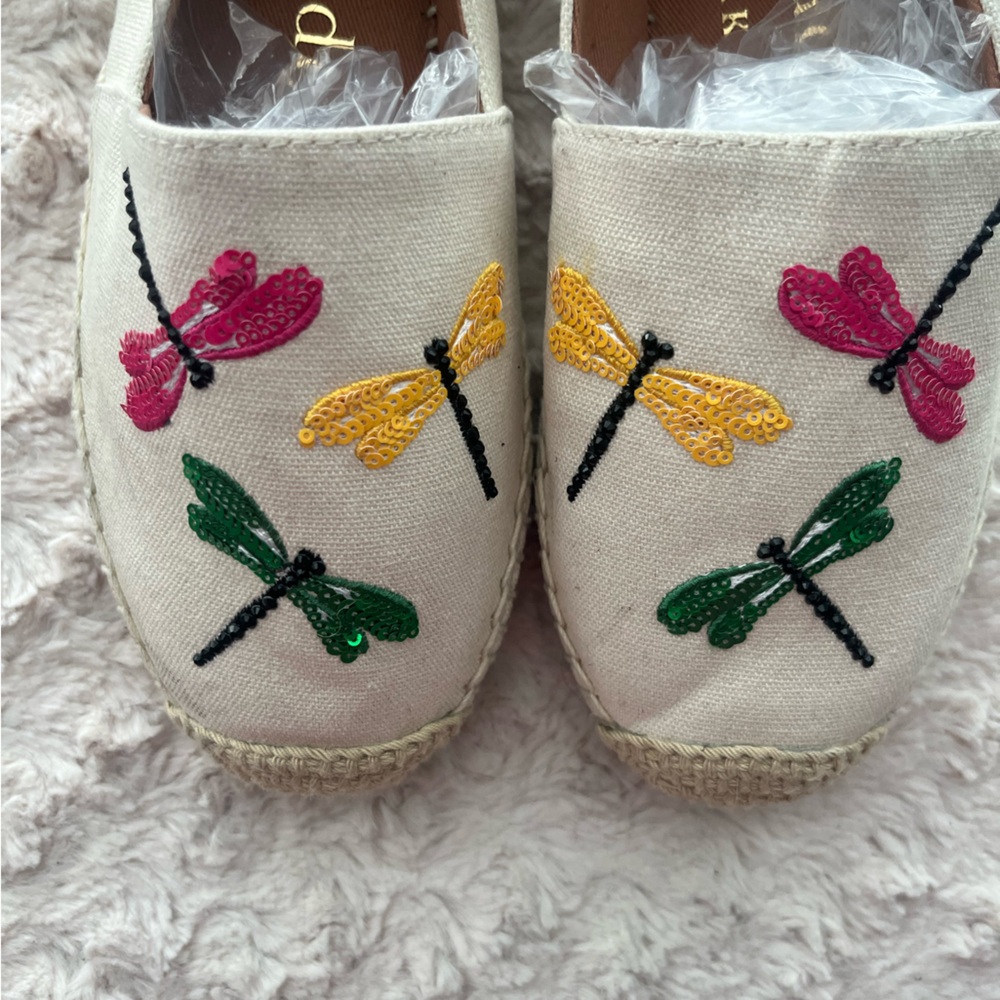 Kate Spade Dragonfly‎ espadrilles NEW - Picture 4 of 7